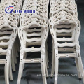 molde de silla de plástico asistido por gas
